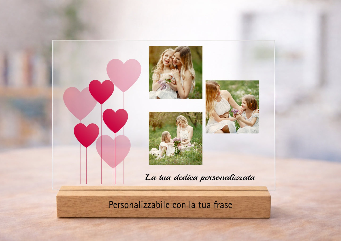CUORLUCE® LAMPADA PERSONALIZZABILE